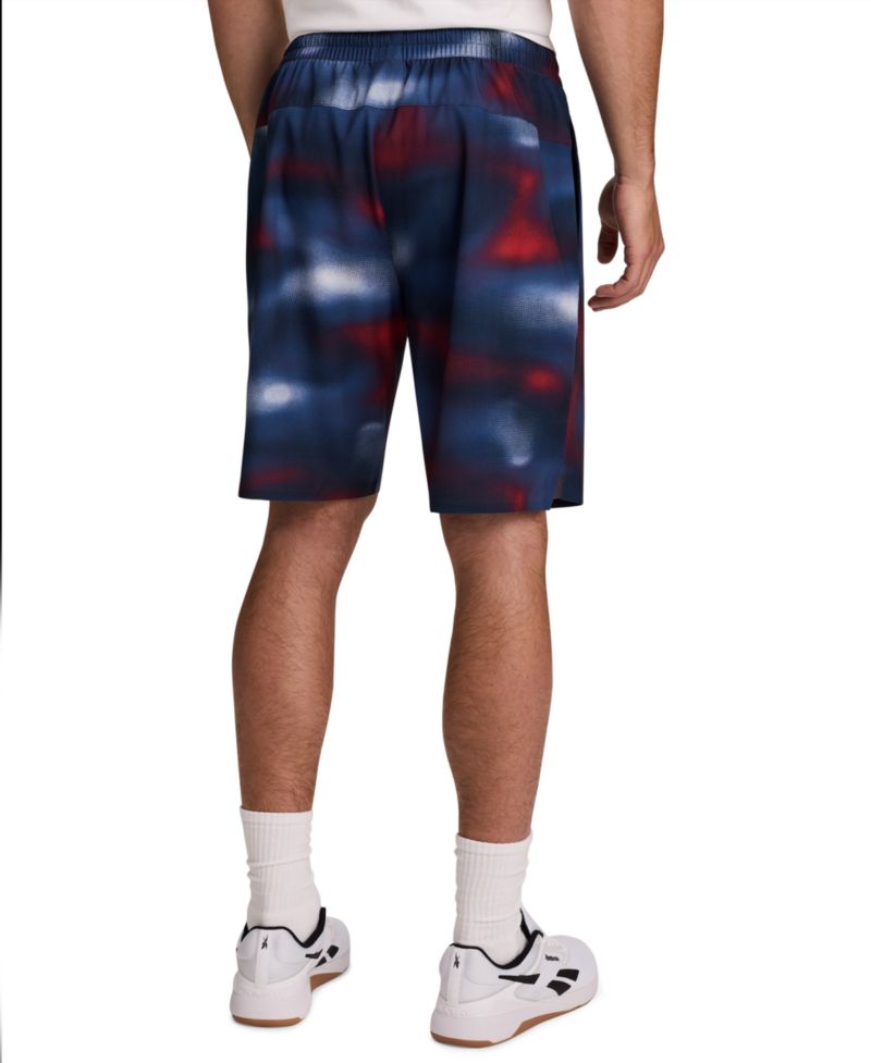 Men's Regular-Fit Ombre Print Athletic Shorts, 9" inseam