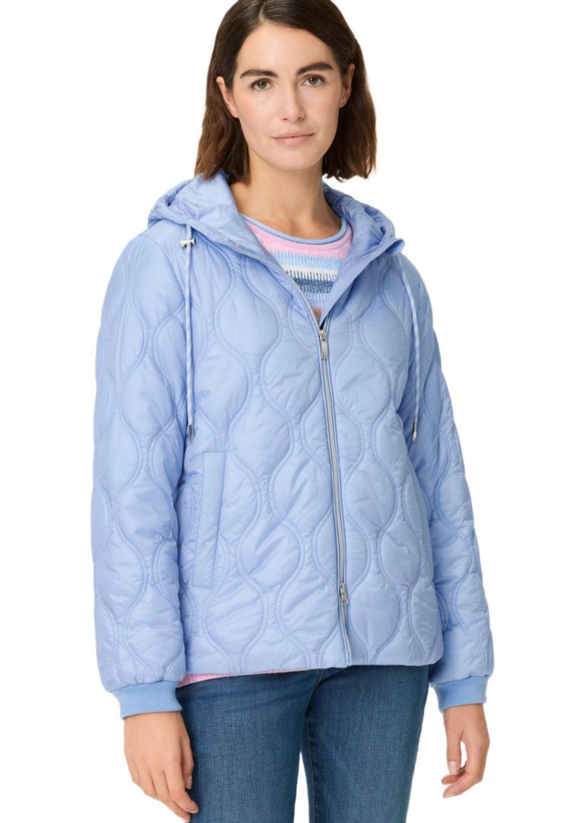 Women's Quilted Jacket with Hood