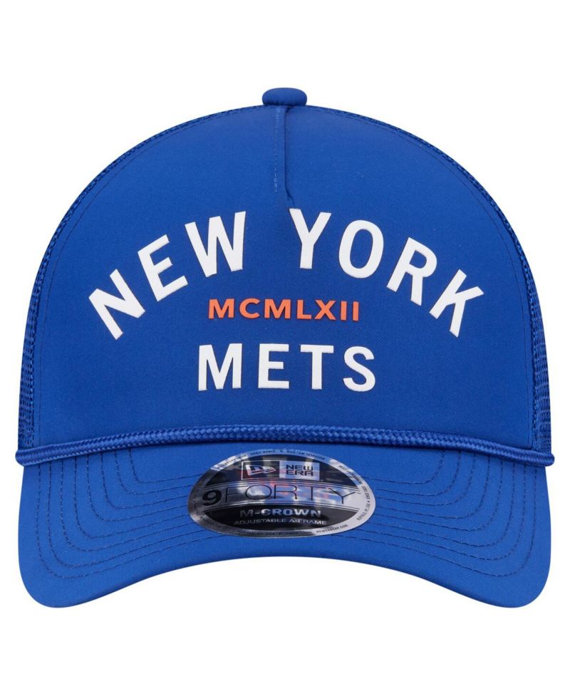 Men's Royal New York Mets Minimalist 9FORTY A-Frame Adjustable Hat