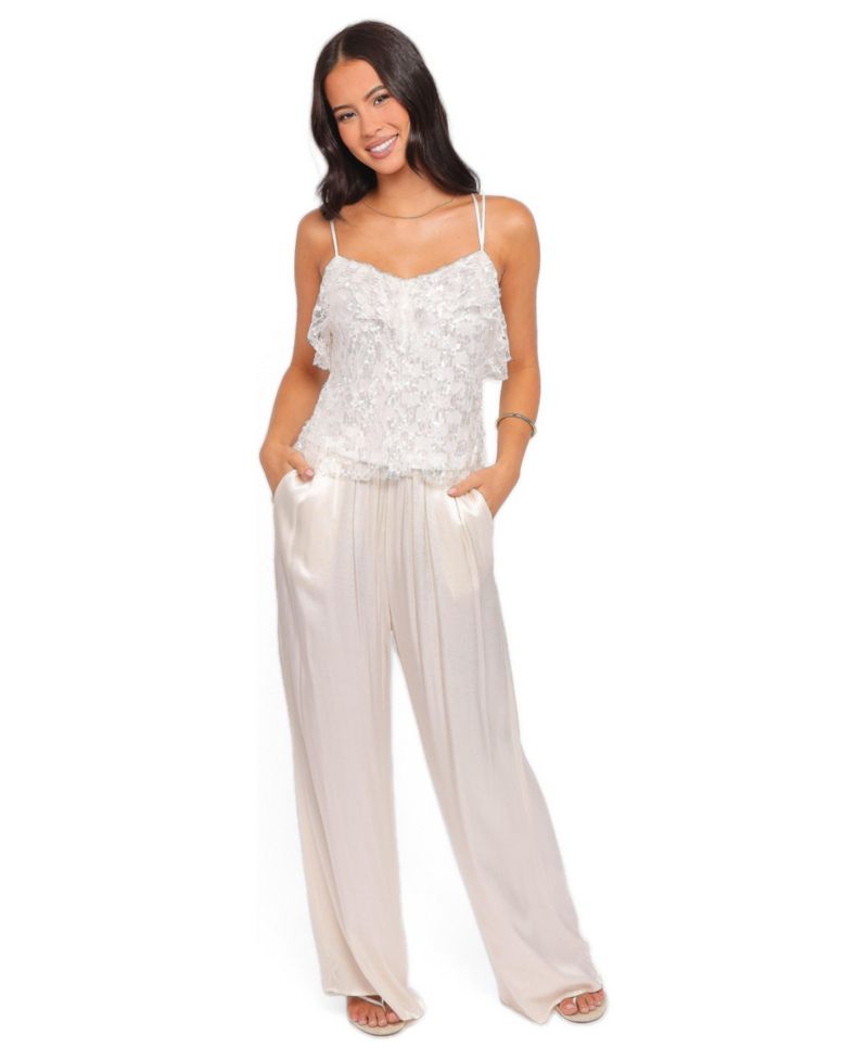 Women's Zinnia V-Neck Sequins Tank