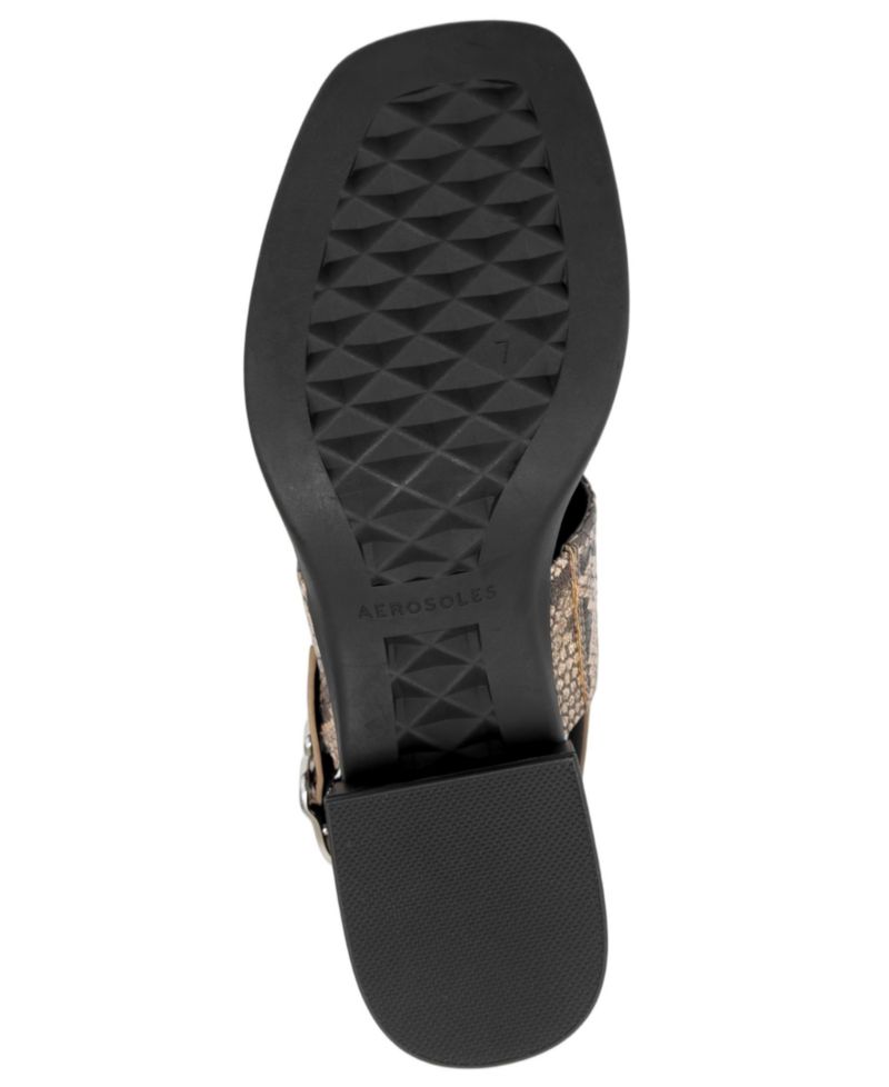 Women's Dove Low Heeled Square Toe Dress Sandals