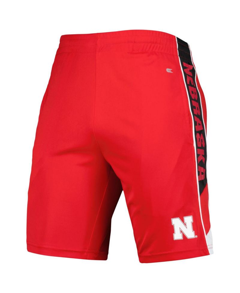 Men's Scarlet Nebraska Huskers Pool Time Shorts