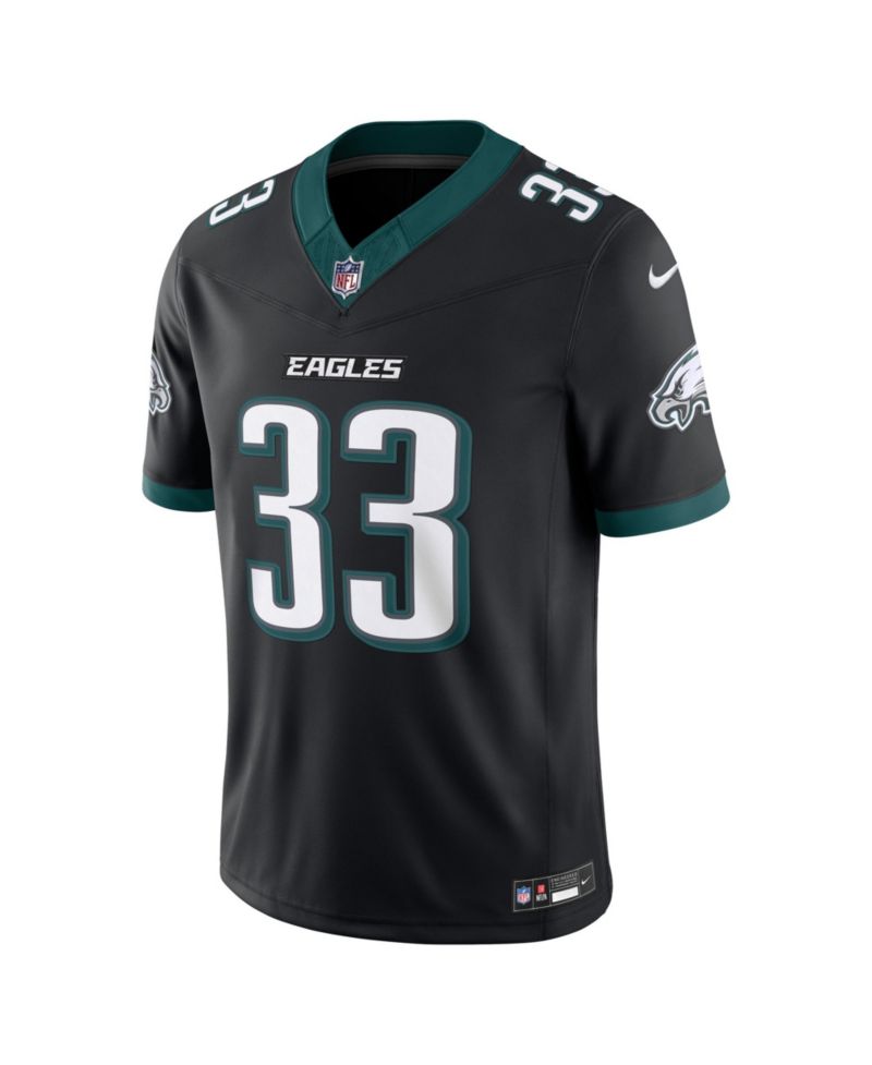 Men's Cooper DeJean Black Philadelphia Eagles Alternate Vapor F.U.S.E. Stitched Limited Jersey