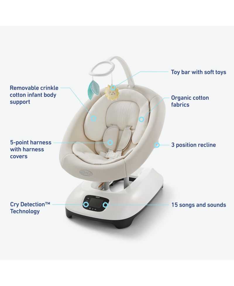 Baby SmartSense Swing with Cry Detection Technology