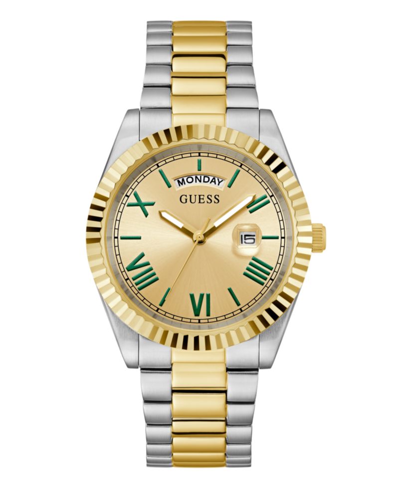 Men's Quartz Two-Tone Stainless Steel Watch 42mm