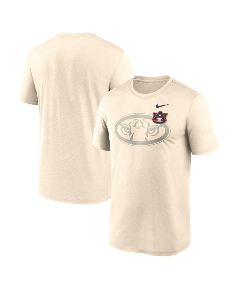 Men's Natural Auburn Tigers Campus Shadow Legend Dri-FIT T-Shirt