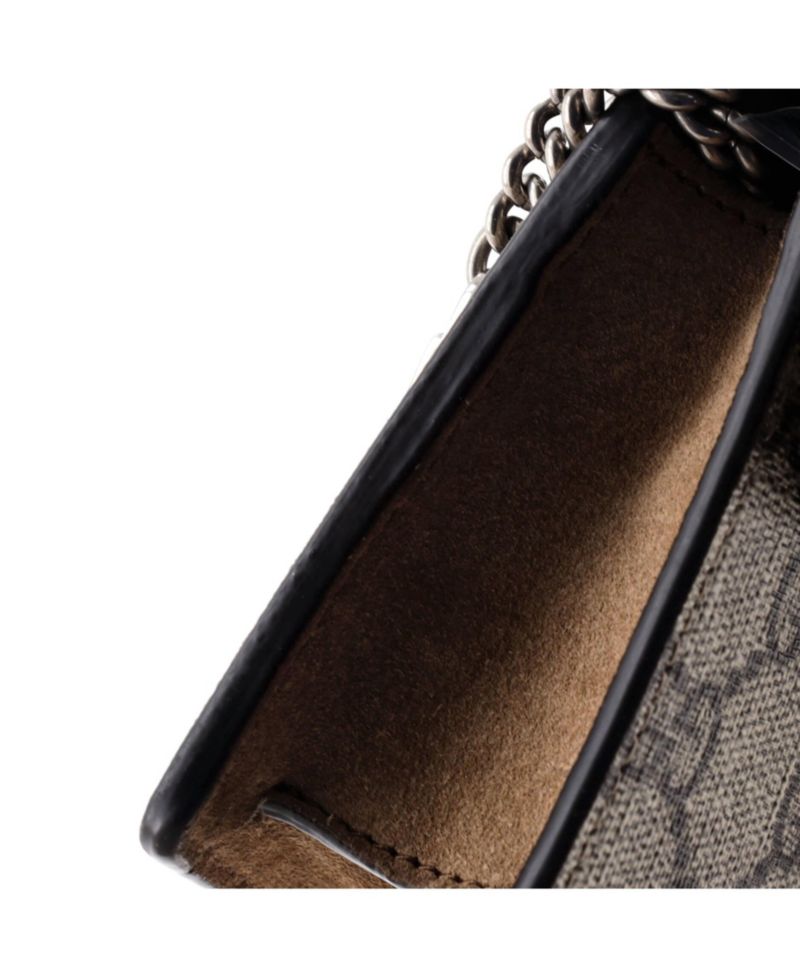 Super Mini Dionysus Bag GG Coated Canvas