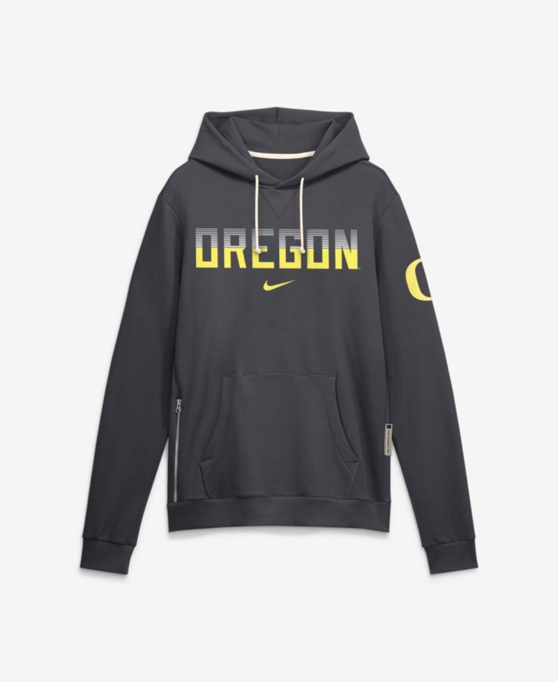 Men's Oregon Ducks Oregon Sideline Standard Issue Heavyweight Fleece Hoodie