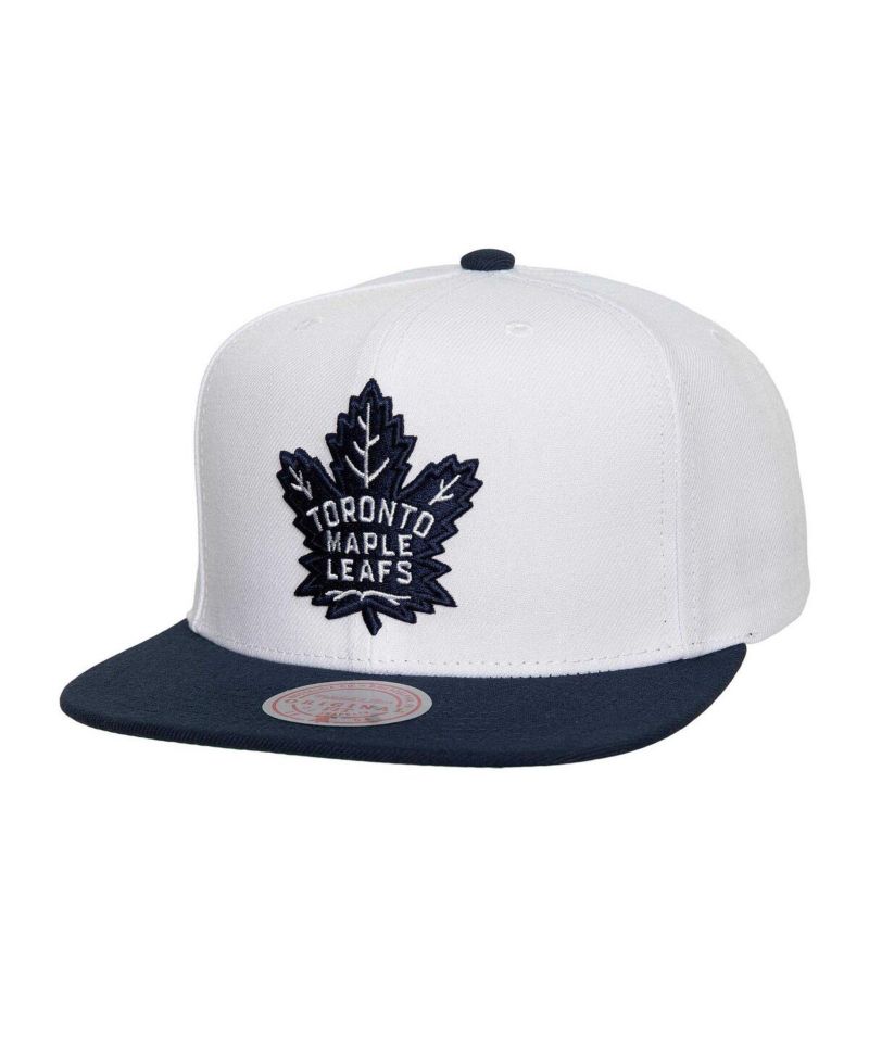 Men's White Toronto Maple Leafs Core Team Ground 2.0 Snapback Hat