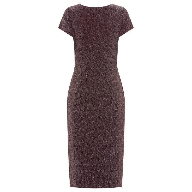 Women's Sparkle Faux Wrap Dress