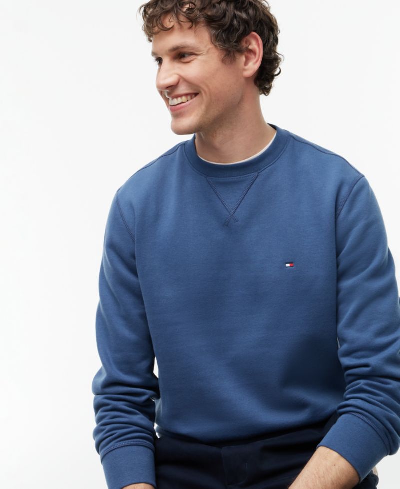 Men's Essential Fleece Crewneck Regular-Fit Sweatshirt