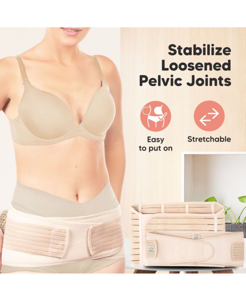 Maternity Revive 3 in 1 Postpartum Belly Band Wrap, Post Partum Recovery, Postpartum Waist Binder Shapewear
