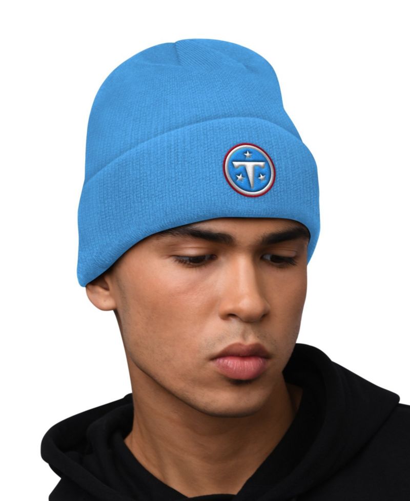 Men's Tennessee Titans Fleece-Lined Graphic Hoodie and Cuffed Knit Hat, 2-Piece Set