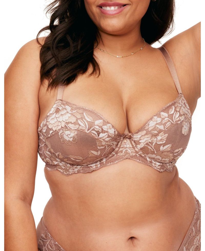 Plus Size Chelsi Unlined Demi Bra