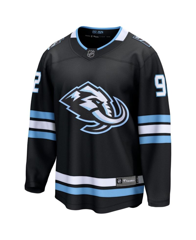 Men's Logan Cooley Black Utah Mammoth Home Breakaway Player Jersey