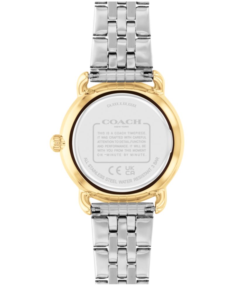 Women's Elliot Two Tone Stainless Steel Bracelet Watch, 28mm