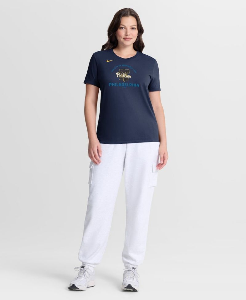 Women's Navy Philadelphia Phillies City Connect Arch T-Shirt