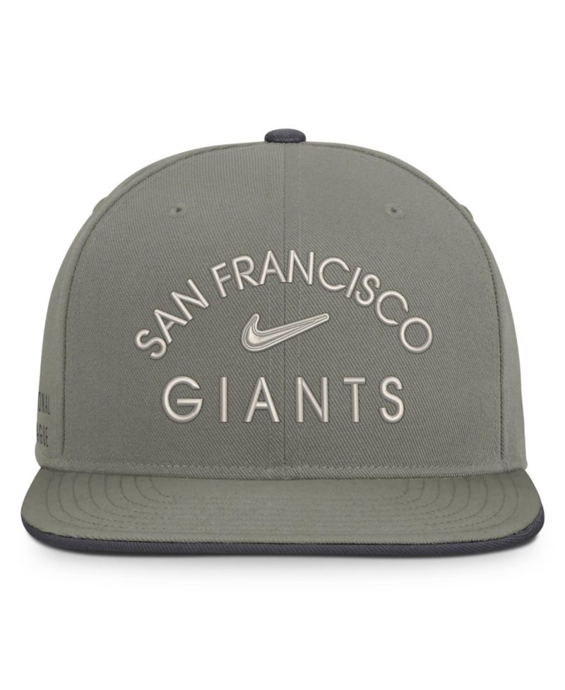 Men's Olive San Francisco Giants Pro Dri-FIT Snapback Hat