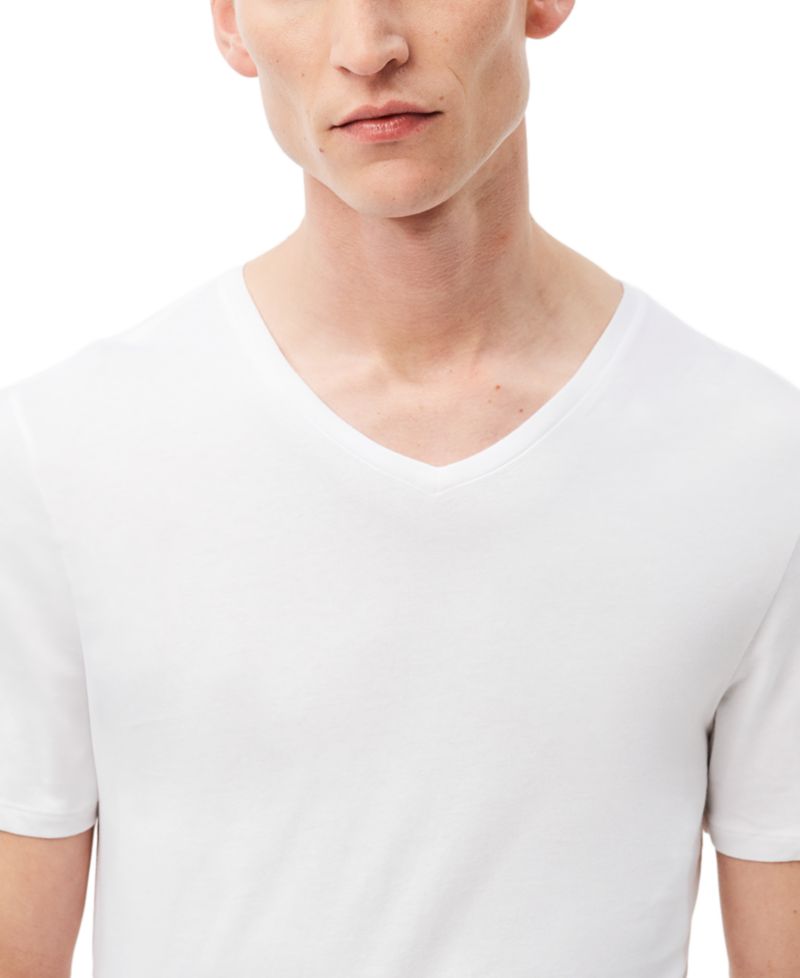 Men's Slim-Fit V-Neck Undershirts, 3-Pack