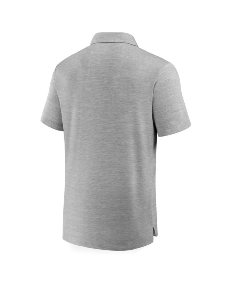 Men's Heather Gray Chicago Bears Clutch Polo Shirt