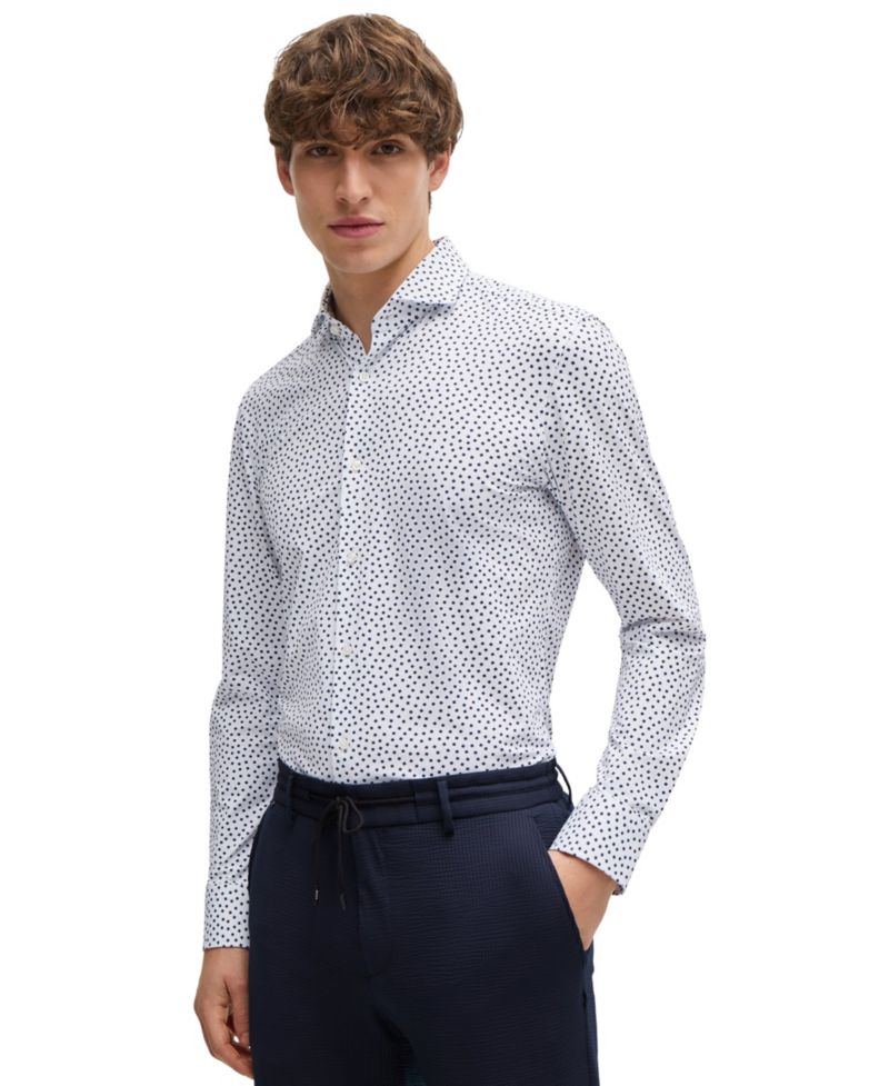 Men's Performance Slim Fit Dress Shirt