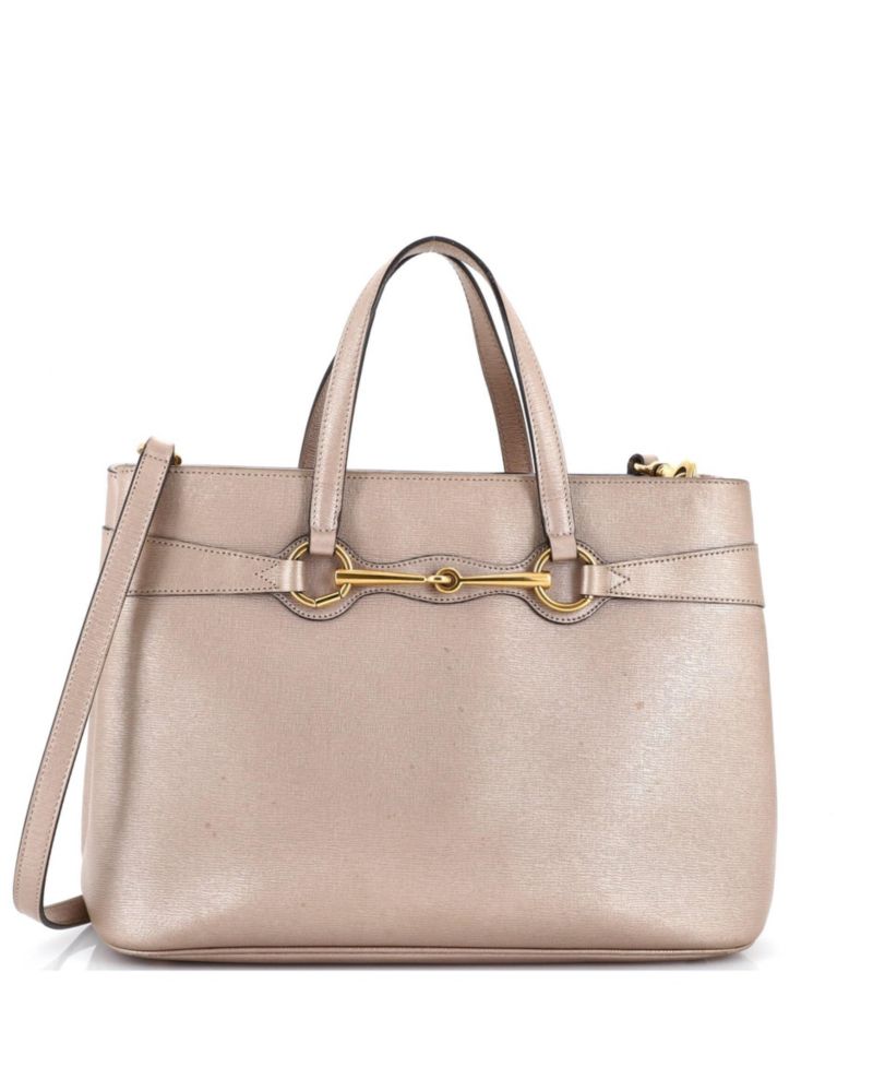 Medium Bright Bit Convertible Tote Leather