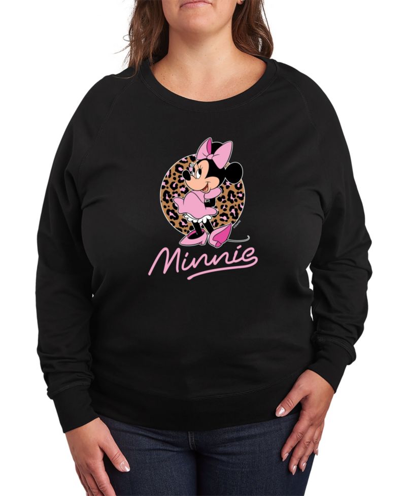 Plus Size Disney Minnie Mouse Graphic Pullover T-shirt