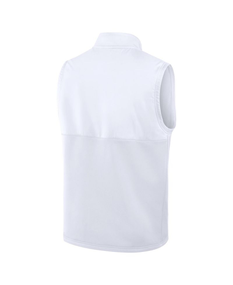 Men's White Michigan State Spartans Primetime Victory Therma-FIT Full-Zip Vest