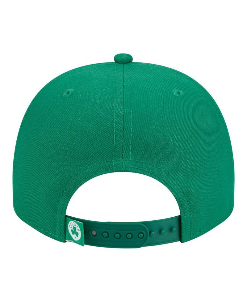 Men's Kelly Green Boston Celtics Injection Cartoon Logo A-Frame 9FIFTY Adjustable Hat