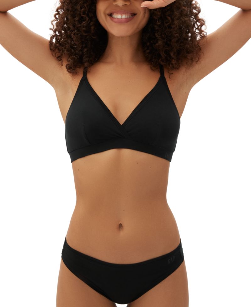 GapBody Women's Everyday Essentials Laser Bonded Thong Underwear GPW00383