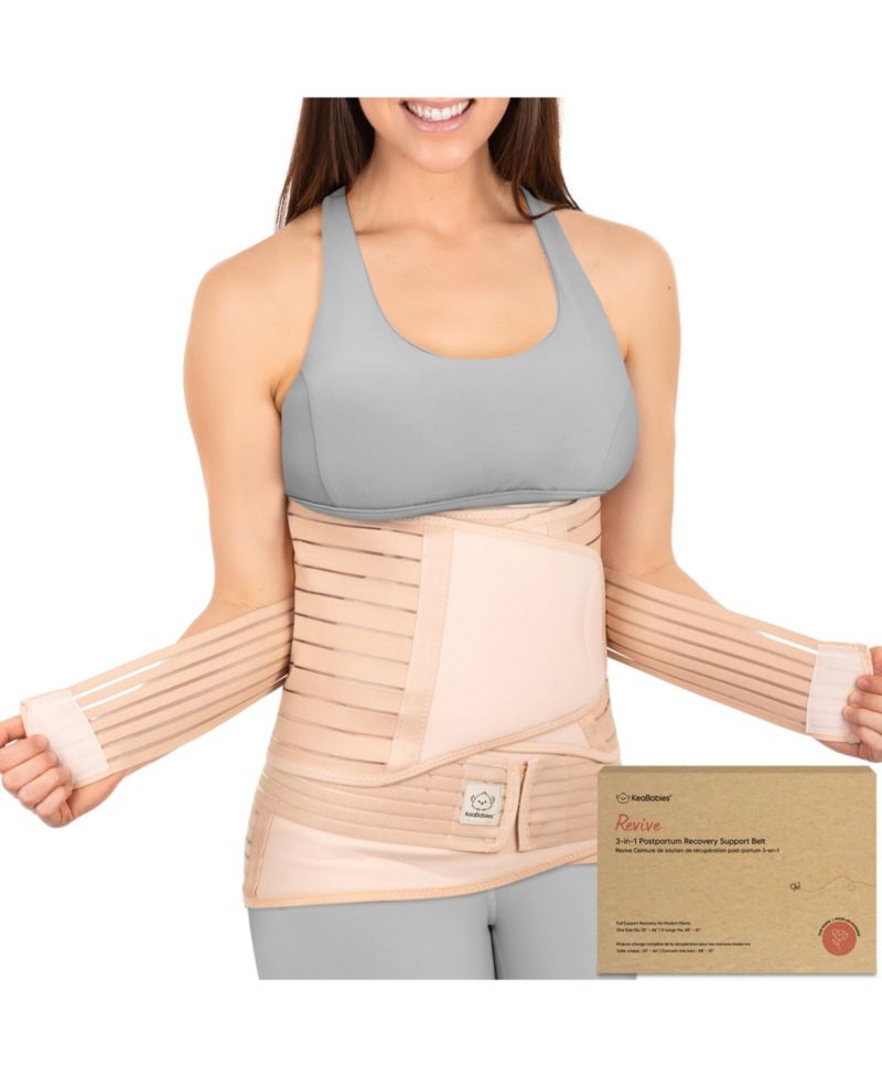 Maternity Revive 3 in 1 Postpartum Belly Band Wrap, Post Partum Recovery, Postpartum Waist Binder Shapewear