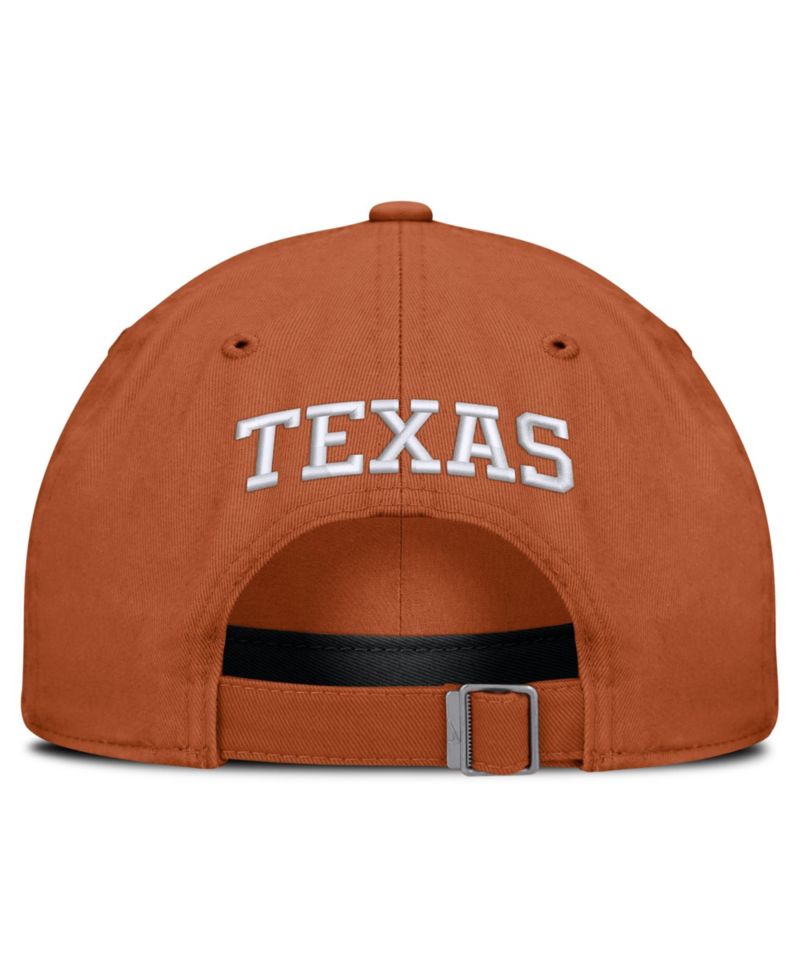 Men's and Women's Texas Orange Texas Longhorns 2026 Sideline Club Adjustable Hat
