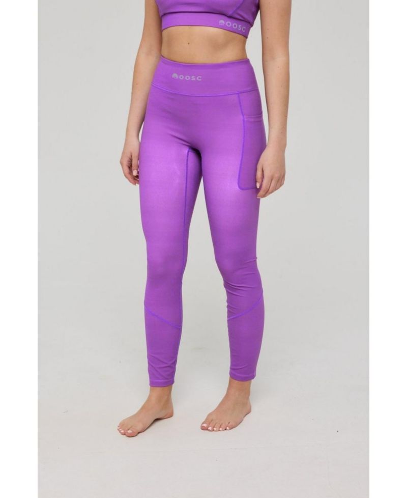 Women's Infinite High Waisted Leggings - Purple
