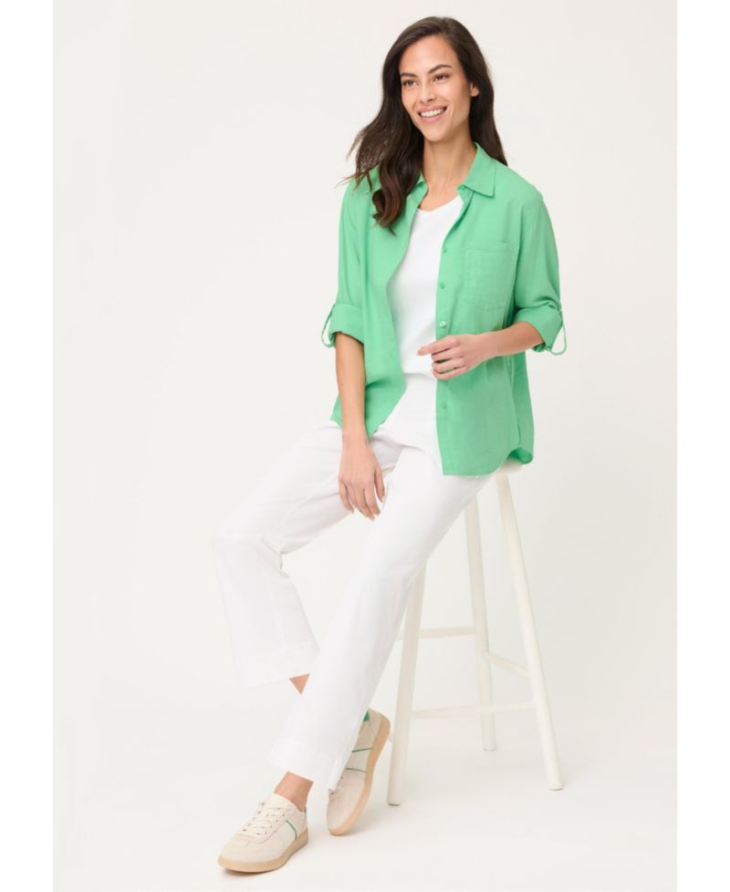 Women's Linen Blend Shirt