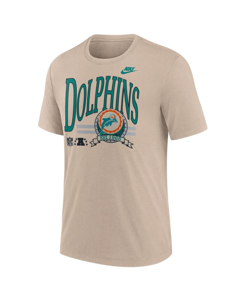 Men's Miami Dolphins Vintage Rewind Tri-Blend T-Shirt