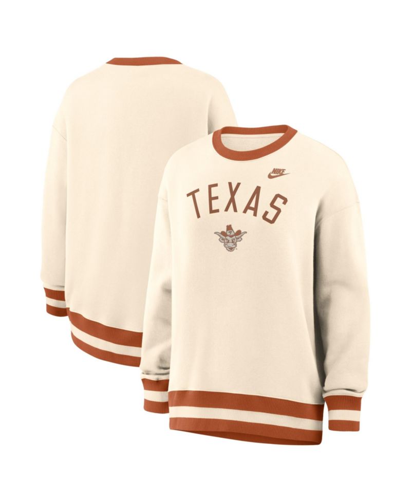Women's Texas Longhorns Texas Legacy Phoenix Oversized Fleece Sweatshirt
