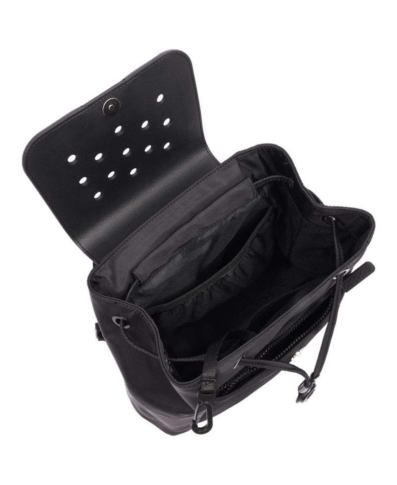 Mini Fashion Backpack with EVA Flap Jibbitz Compatible Small Backpack Purse