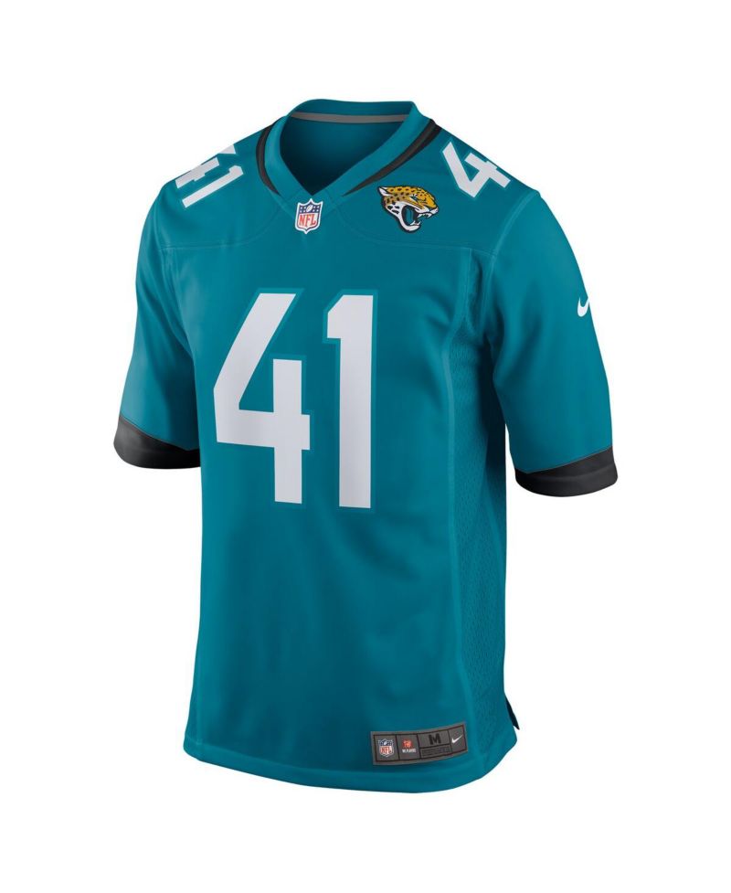 Men's Josh Hines-Allen Teal Jacksonville Jaguars Player Game Jersey