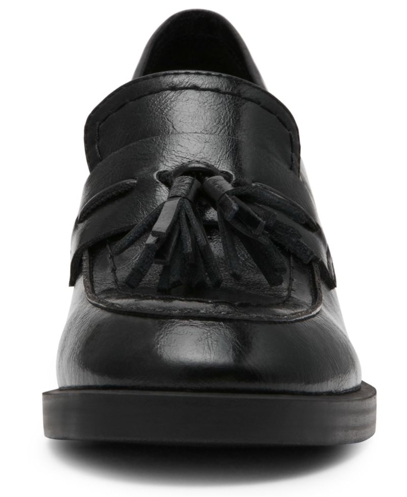 Women's Bettie Block Heel Tassel Loafer Pumps
