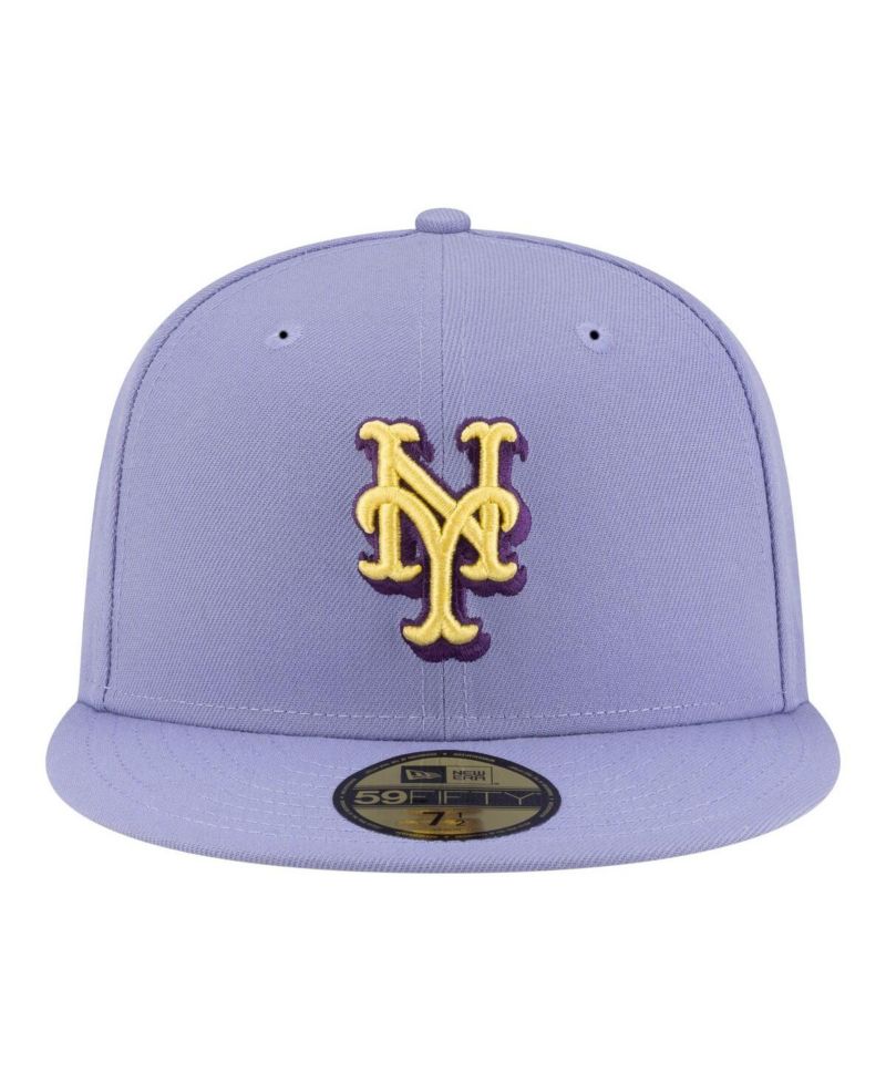Men's Light Purple New York Mets Lavender Bloom 59FIFTY Fitted Hat