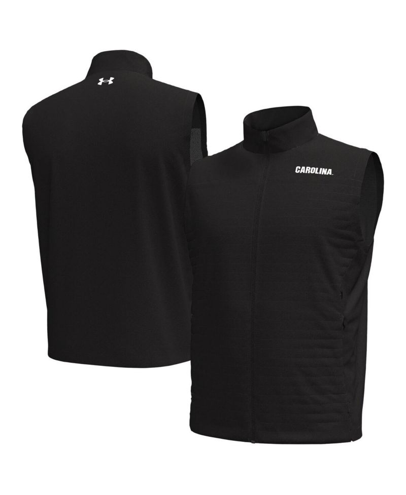Men's Black South Carolina Gamecocks Drive Pro Storm Full-Zip Vest