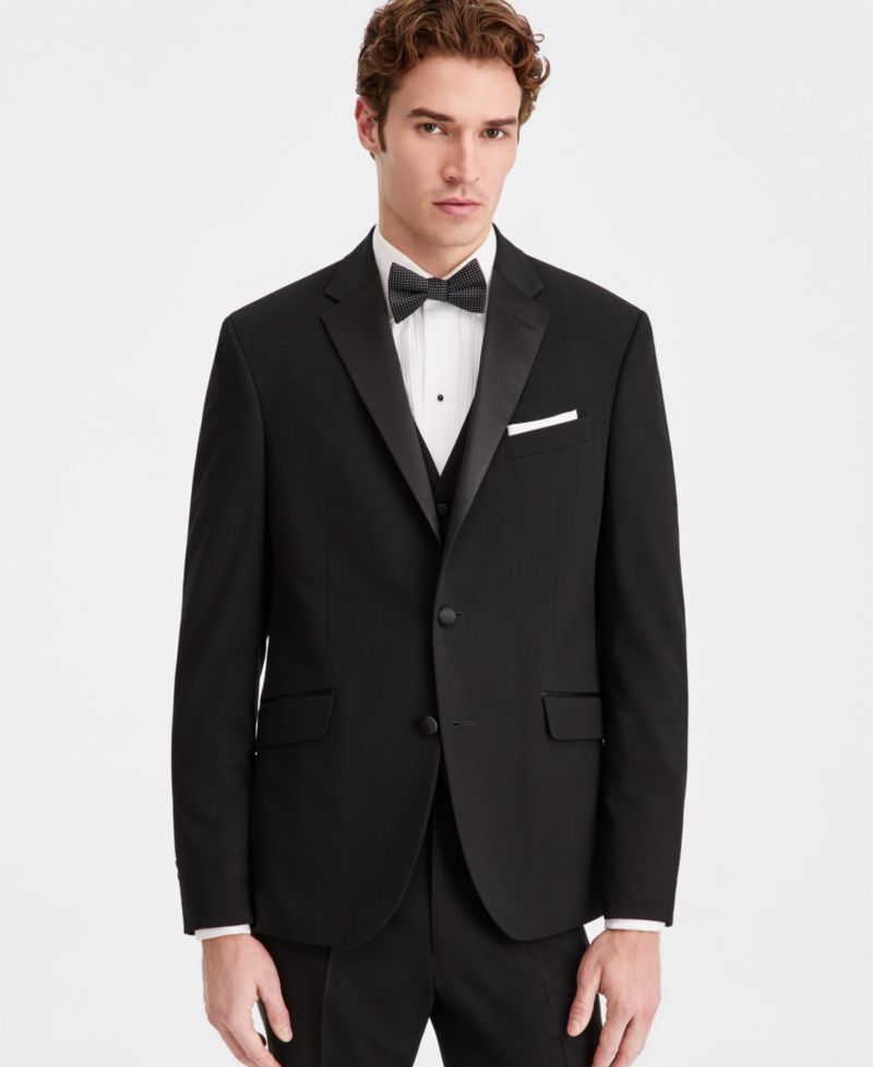 Men's Slim-Fit Techni-Cole Tuxedo Jacket