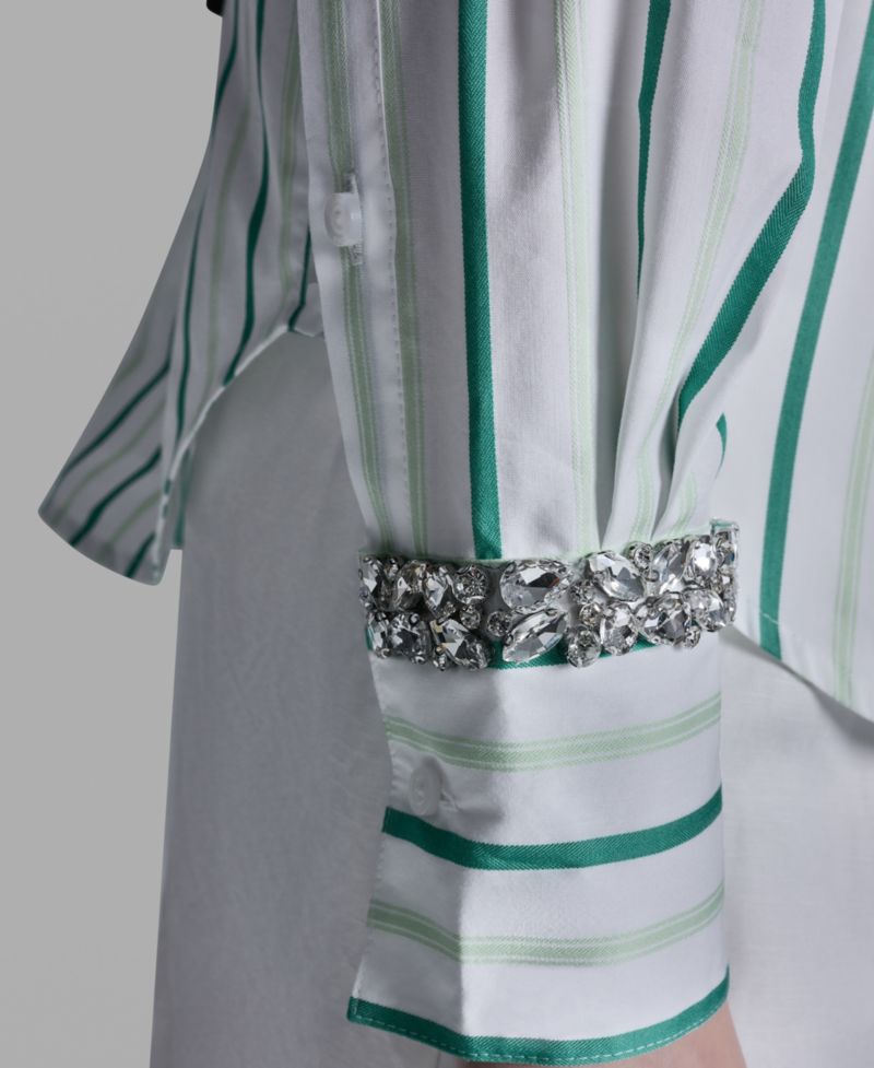 Women's Long-Sleeve Collared Neck Shirt