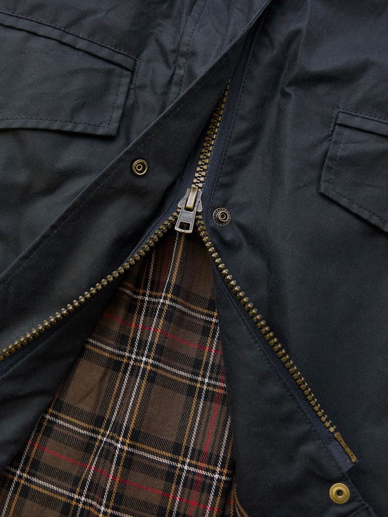 Women's British Pleat Waxed Jacket
