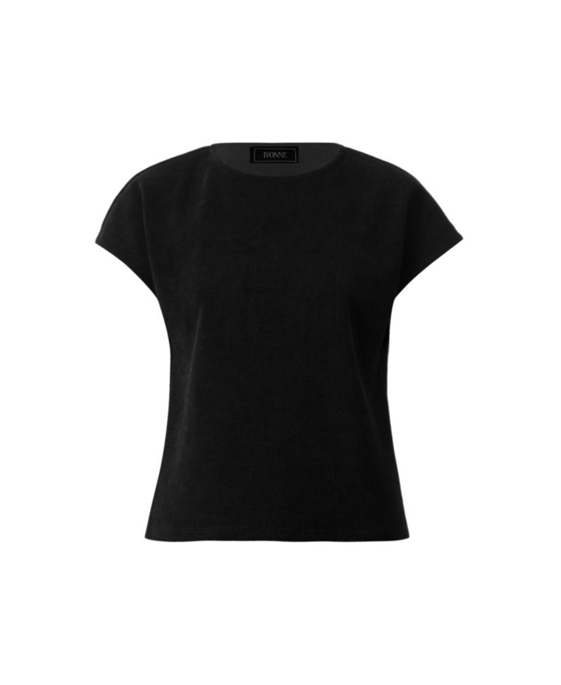 Women's Corduroy Off-Shoulder Top
