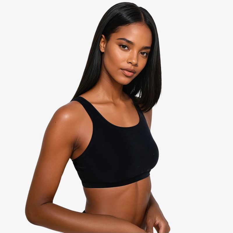 Women's Racerback Swim Bra with Removable Cups
