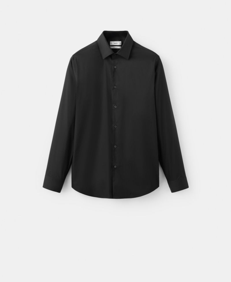 Men's Super Slim Fit Cotton Stretch Dress Shirt