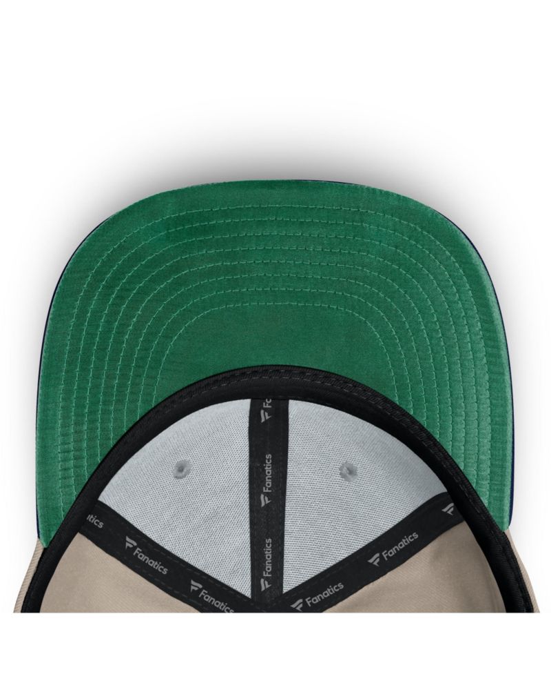 Men's Khaki/Navy Notre Dame Fighting Irish Colt Fitted Hat