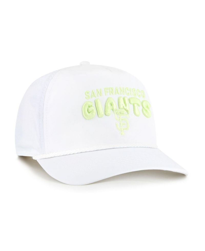 Women's White San Francisco Giants Bright Side Adjustable Hitch Hat