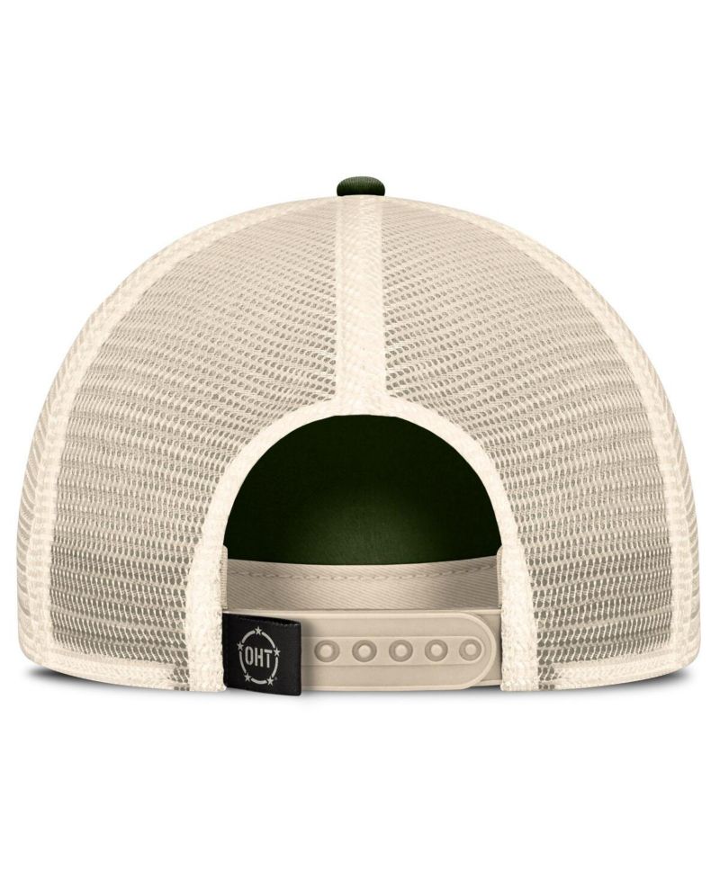 Men's Hunter Green USC Trojans OHT Military Appreciation Glory Trucker Adjustable Hat